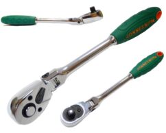 Fuerte trinquete roto 1/2', 36 dientes. PROFI, JONNESWAY