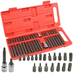 JUEGO DE PUNTAS IMBUS PUNTAS HEXAGONALES TORX ESTRIADAS 40 UD.