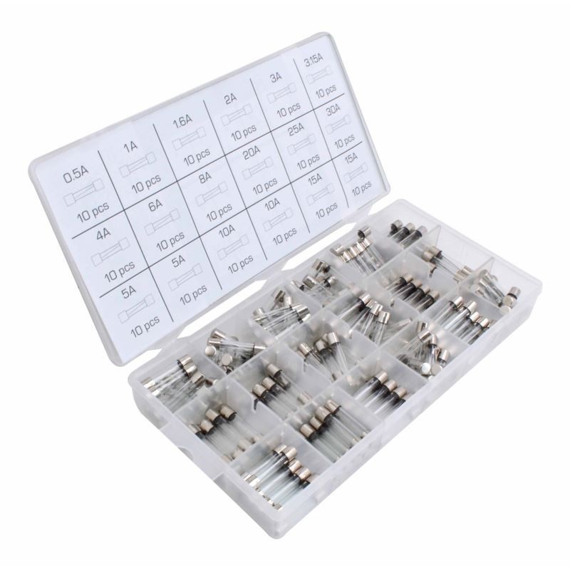 Fusibles de cristal para coche, juego de 180 unidades. 6x30mm - Imagen 5