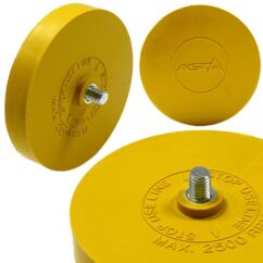 Muela abrasiva de disco de goma para quitar pegamento, pintura, pegatinas, 88 mm ASTA