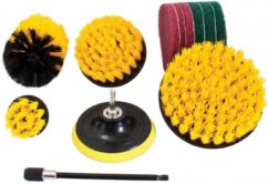 Cepillos de limpieza para taladro y destornillador, 12 piezas. +1/4' extensión