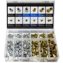 TUERCAS REMACHABLES JUEGO DE TUERCAS REMACHABLES M3-M10 300 PCS ASTA