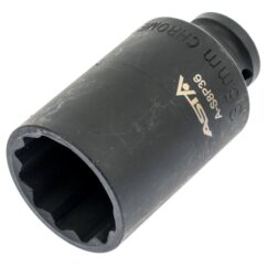Vaso de impacto de 35 mm para eje de transmisión 12 ángulos 1/2' Asta