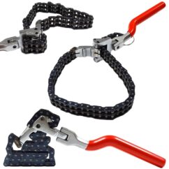 Llave para filtro de aceite de cadena 60-160 mm