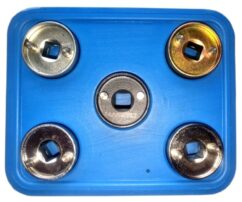 Llaves para válvulas de control VW Audi 1.8/2.0, juego de vasos de 5 piezas.