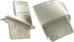 Dispositivo para montar y desmontar correas trapezoidales.