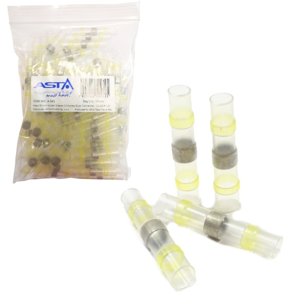 TUBOS TERMORETRÁCTILES CON ESTAÑO 6x40mm 100uds. CONECTORES ASTA - Imagen 7