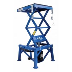Elevador de tijera para motos con capacidad de 136 kg