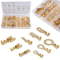 Conectores eléctricos de cobre sin aislamiento, 450 uds. AST