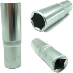 VASO LLAVE LARGA 17 mm 1/2' hexagonal Jonnesway