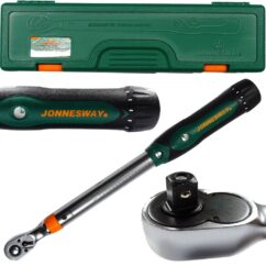 Llave dinamométrica de precisión 10-50Nm 3/8' Cert. calibración, Jonnesway
