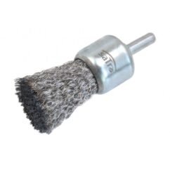 Cepillo para taladro de cepillo 25x6 mm con alambre ondulado