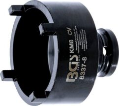 Llave para tuercas anulares de rodamientos de dientes exteriores. KM 8, BGS-Alemania