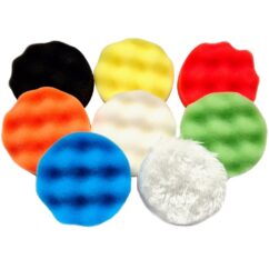 Esponjas para pulir 80mm Juego de almohadillas de esponjas para pulir pintura 8 uds.