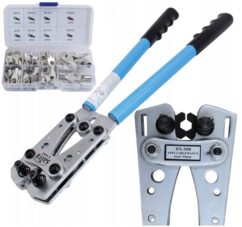 Herramienta de engarce para casquillos de cable + terminales 65 uds. 6,0-50 mm2
