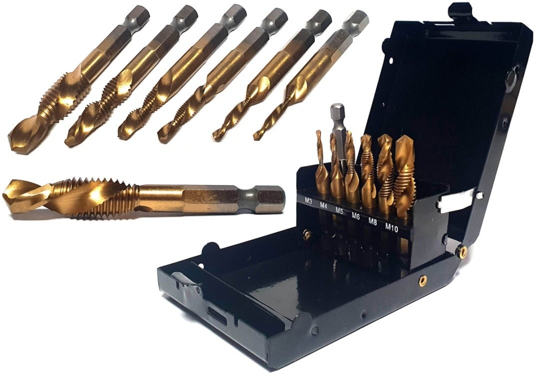 BROSCA HSS M3-M10 MACHOS TYTAN 7 ELEMENTOS. MALEFICIO