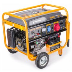 Generador de energía 7,5 kW 230/400V, arranque eléctrico. motor de 15 caballos