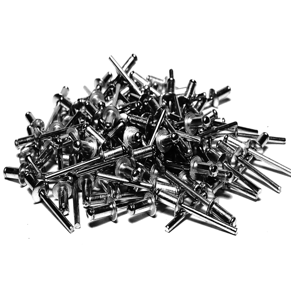 Remaches ciegos de aluminio 3,2 x 9,6 mm 100 piezas Asta - Imagen 10
