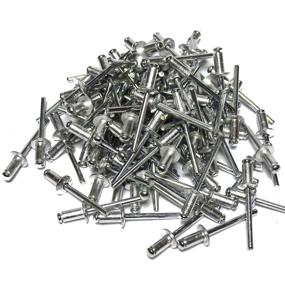 Remaches ciegos de aluminio 3,2 x 9,6 mm 100 piezas Asta - Imagen 11