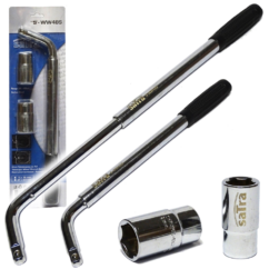 Llave para ruedas 17/19/21/23mm extensible 34-48cm SATRA