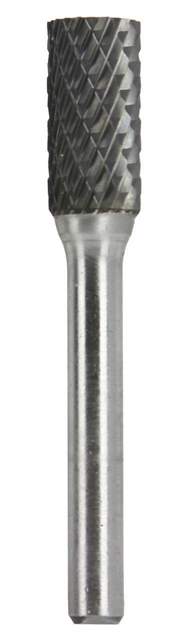 Fresa lima rotativa para metal acero A1020 10mm cilíndrica tungsteno - Imagen 4