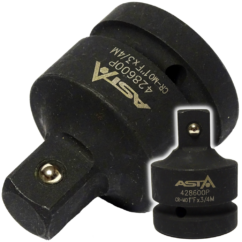 REDUCCIÓN DE IMPACTO de 1'' a 3/4'' ASTA, Cr-Mo, SÓLIDO