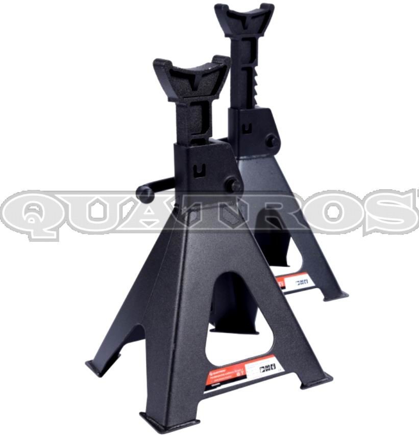 Bases de soporte de caballete 6T. 2 uds. conjunto de soportes axiales Qauatros