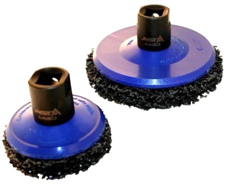 CEPILLOS GIRATORIOS PARA LIMPIEZA DE BUJES Y DISCOS, ASTA - Imagen 3