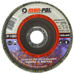 Muela P100x125mm DISCO DE LÁMINA PARA RECTIFICADO DE LÁMINA