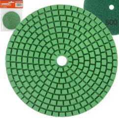 Disco de pulido de diamante P800 100 mm para pulir gres, mármol, cerámica
