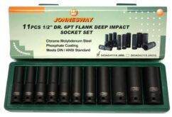 VASOS DE IMPACTO LARGO 10-24mm JUEGO 11uds 1/2' Jonnesway