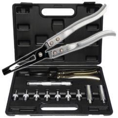 KIT DE EXTRACCIÓN DE SELLOS DE VÁLVULA, ALICATES + ADAPTADORES