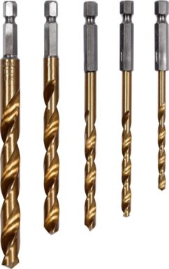 Brocas para metal 4-10 mm 5 uds. Juego de soportes hexagonales