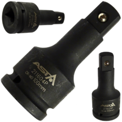 Extensión de impacto 3/4' 100 mm CR-Mo, Fuerte, ASTA