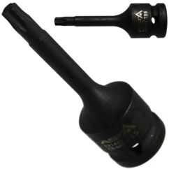 Llave de impacto TORX T35 chavetero 1/2' CR-Mo Asta