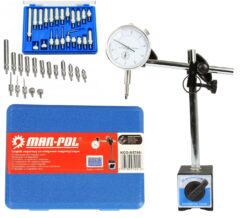 Comparador con adaptadores magnéticos de 0-10 mm