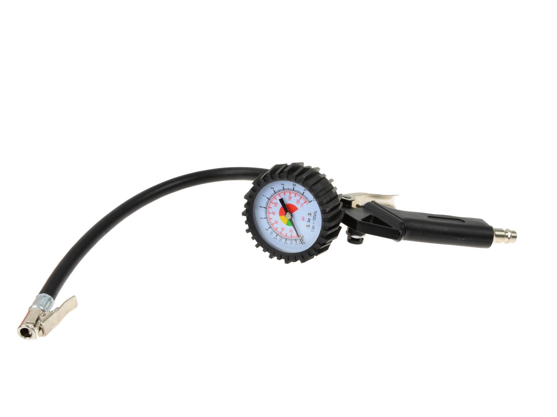 Pistola para inflar neumáticos con manómetro 12 BAR 1/4'' - Imagen 4