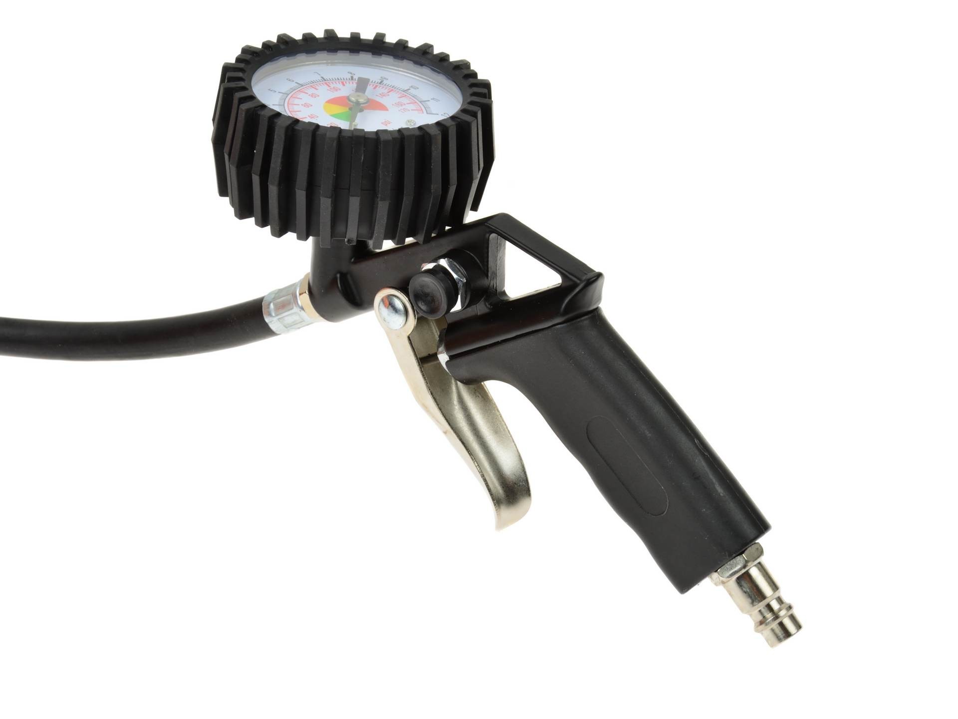 Pistola para inflar neumáticos con manómetro 12 BAR 1/4'' - Imagen 3