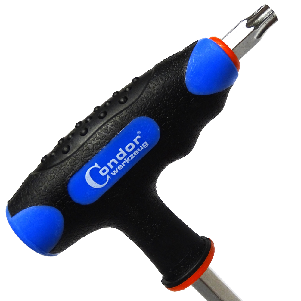 Llaves TORX tipo T T10-T50 con estante, juego de 9 piezas. Cóndor-Alemania - Imagen 10