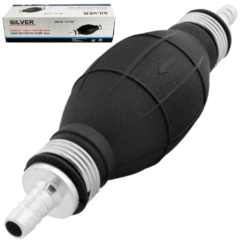 Bomba de succión manual, válvula de 12 mm, bomba de combustible, pera