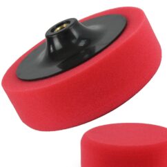 ESPONJA PULIDO PARA PULIR 150x50mm PARA ROSCA M14, ROJA