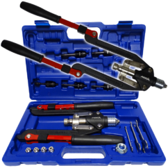 Remachadora para remaches y tuercas remachables M4-M10 500mm Asta set