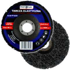 Disco abrasivo para desbastar metal, tejido no tejido 125 METAL INOX