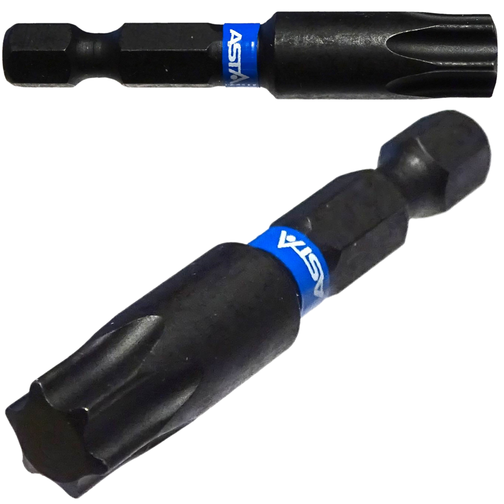 Punta TORX TX50 Punta de destornillador de 50 mm, giratoria, resistente ASTA - Imagen 7