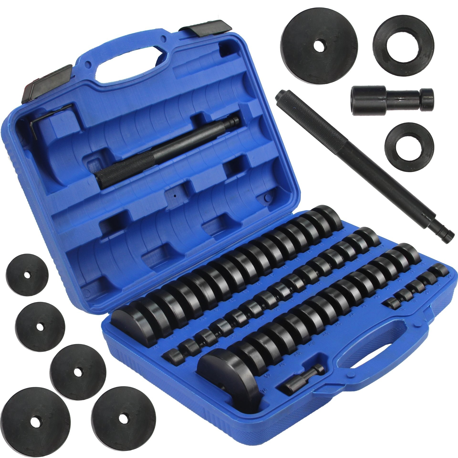 Set para montaje de rodamientos y retenes de aceite 18-74mm, 51 elementos - Imagen 3