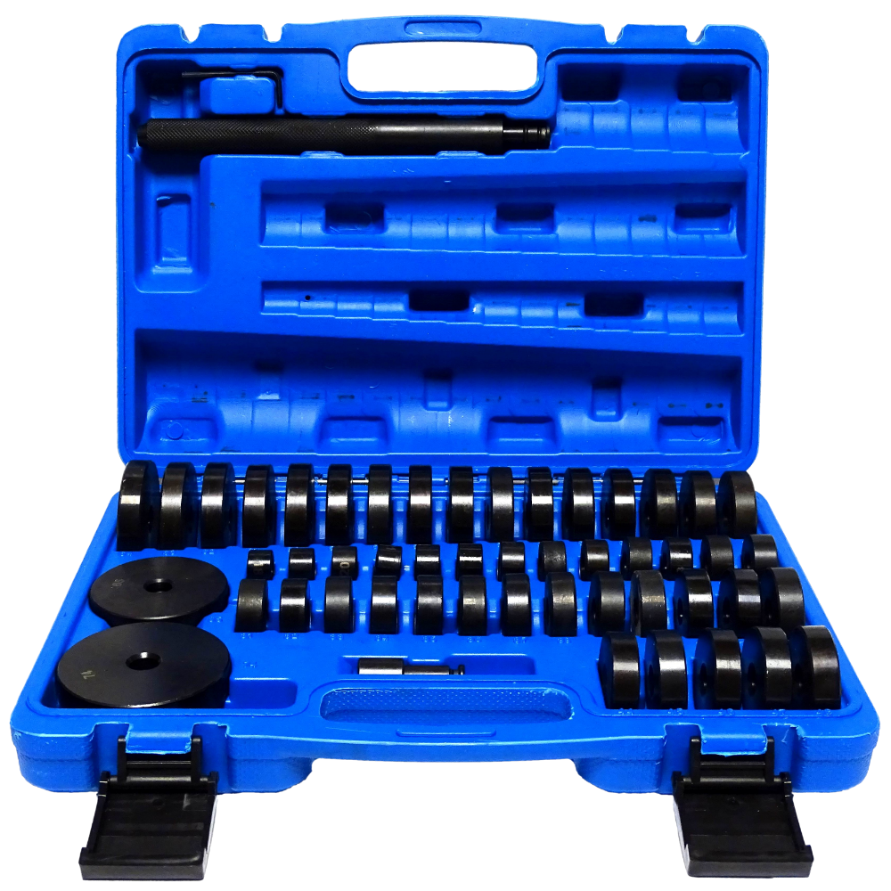 Set para montaje de rodamientos y retenes de aceite 18-74mm, 51 elementos