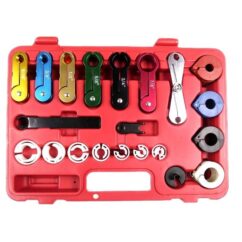 SPRING LOCK Clips para conector de combustible de aire acondicionado, juego para desconectar los conectores