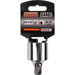 Adaptador reducción 1/2' x 1/4' CR-V, pulido