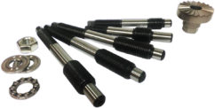 Fresa planeadora para eje VW, Seat, Skoda 1.9 2.0 2.4 2.5 3.3 V5 V6 V8 TDI. 5 pasadores guía