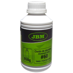 Arena corindón 60 para arenado, abrasivo 850g. JBM